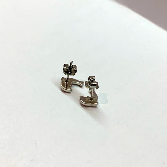 Sliver dolphin earrings 🐬 - Picture 3 of 3